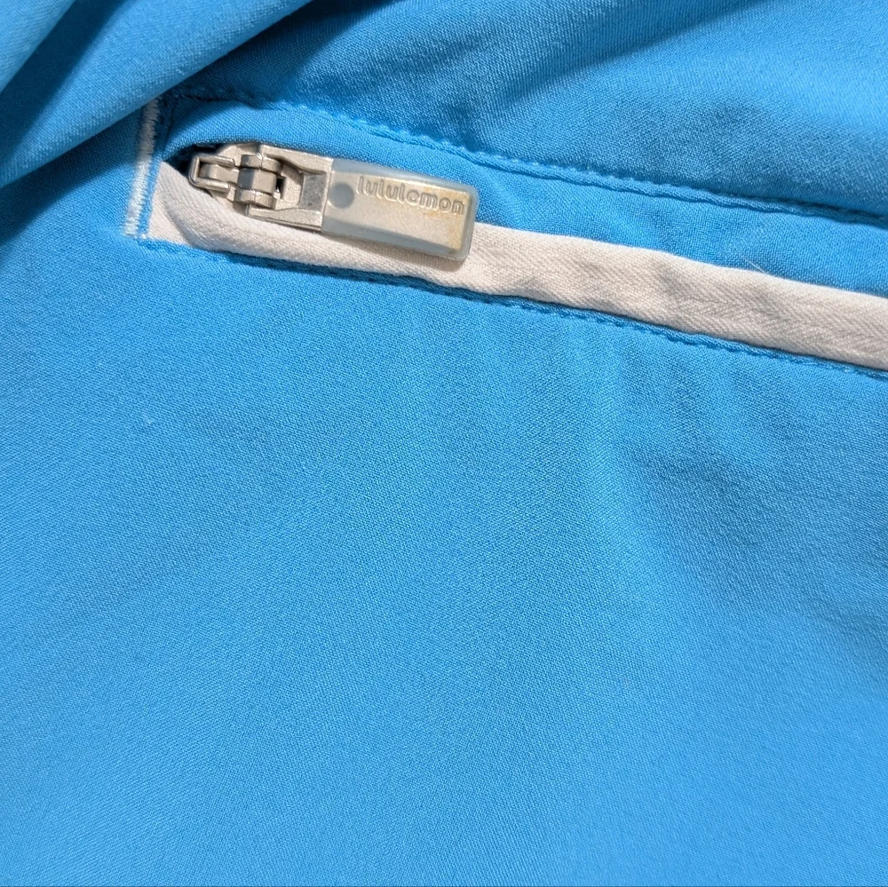 Lululemon Unlined Lightweight Blue Track Pants Rare - 8 - Preloved - Picture 12 of 13